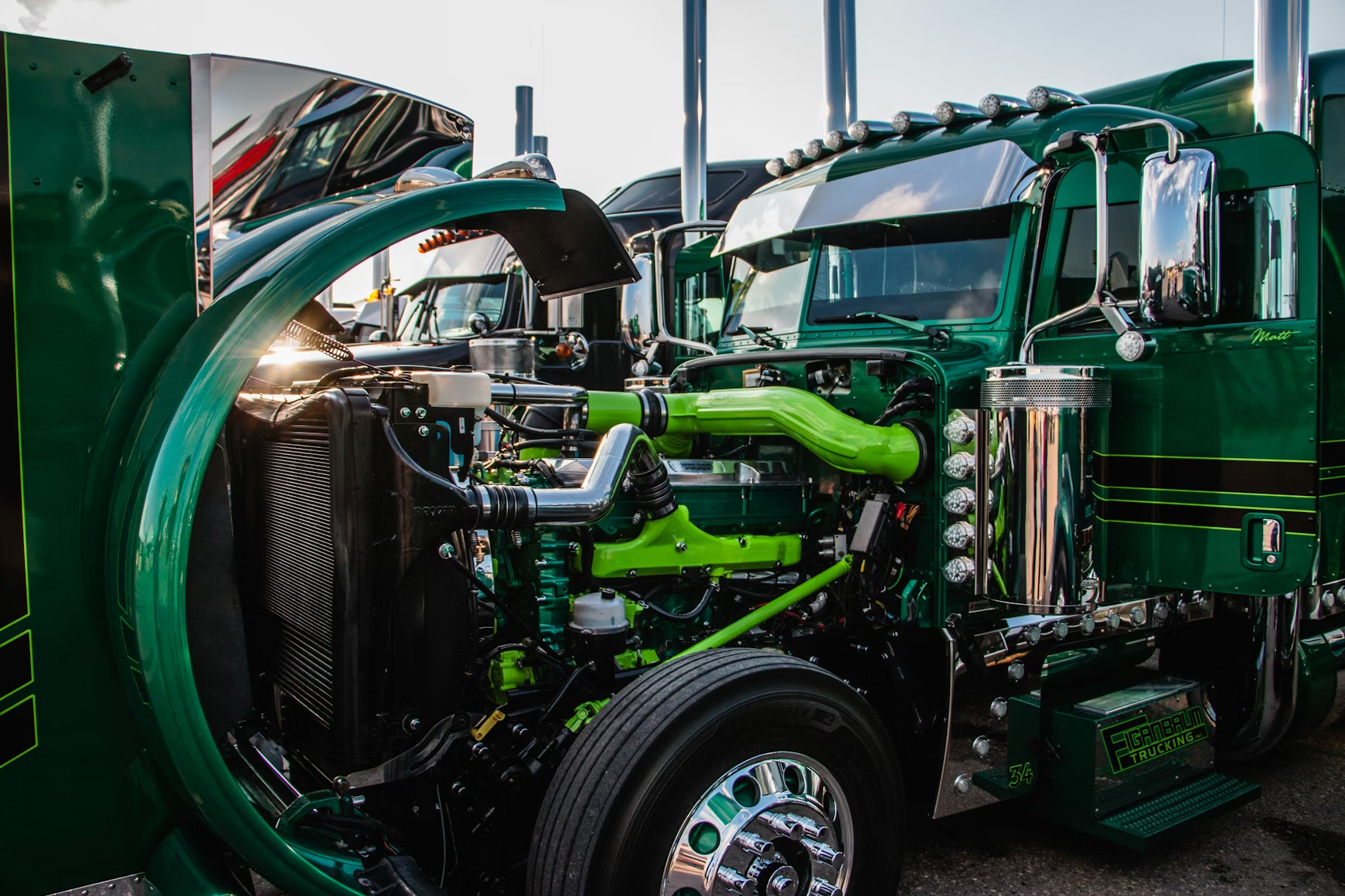 Graissage & Lubrification De Camions